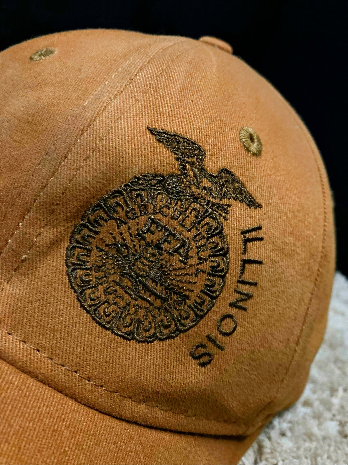 Vintage DRI-DUCK Illinois Embroidered Cap – Rustic Brown