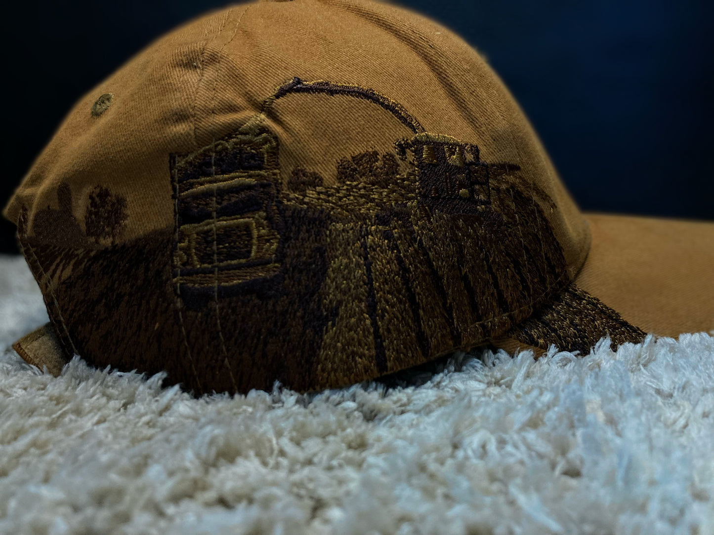 Vintage DRI-DUCK Illinois Embroidered Cap – Rustic Brown