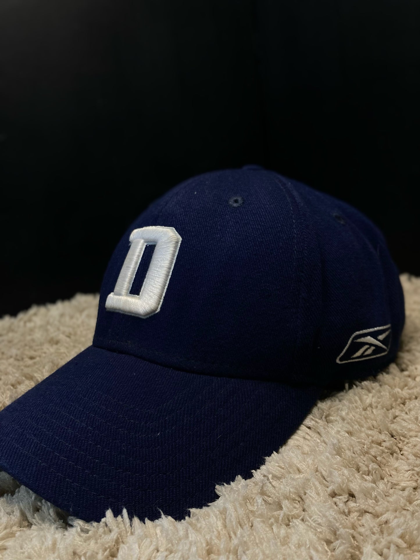 Vintage Dallas Cowboys Reebok Sideline Cap  (Navy Blue)