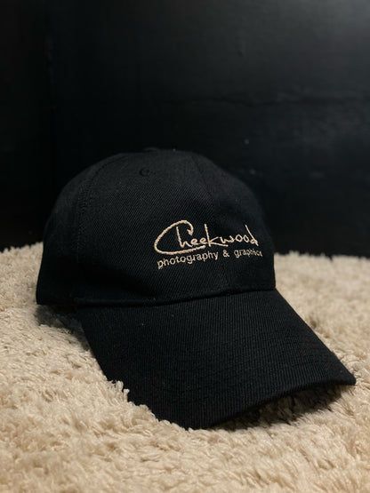 Black Custom Embroidered Cap “Cheekwood” Design